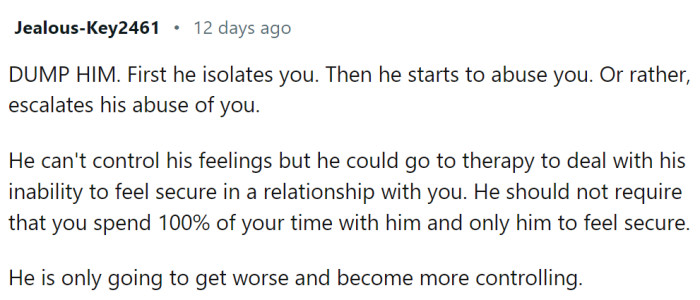 Isolation is only the first step