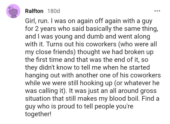 This Redditor has a similar story to share