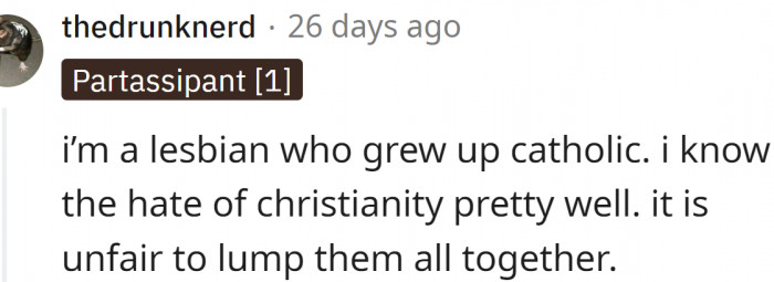 This Redditor shared her experience.