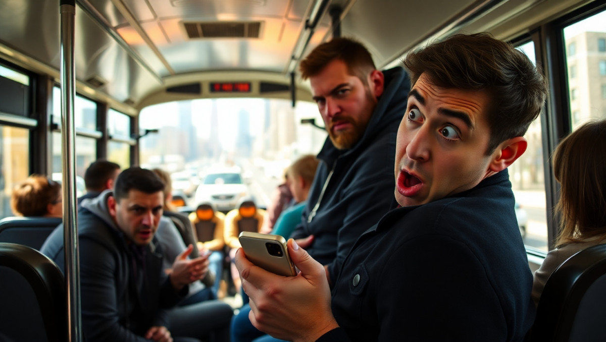 Should I Have Looked Away? AITA for Glancing at a Couple Changing Clothes on the Bus?