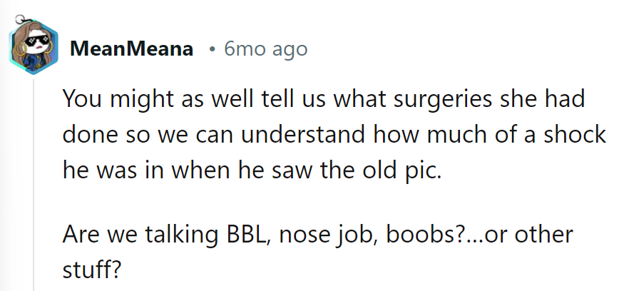 Spill the surgery tea! Was it nose, boobs, or the whole enchilada?