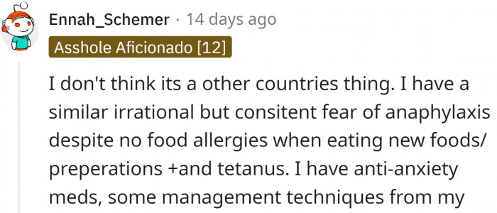 This Redditor has similar fears: