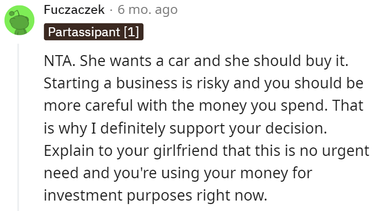 It's not an urgent need