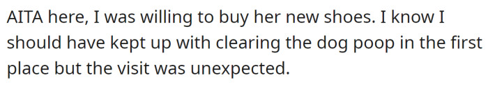 6. So he asked Redditors for an objective opinion regarding their fight: