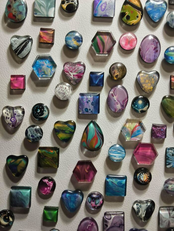 "My Magnets Made From Paint Skins. Not Sure I Have Enough Yet"