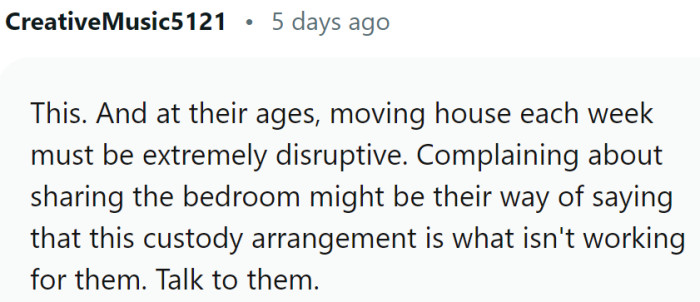 They should talk with their daughters