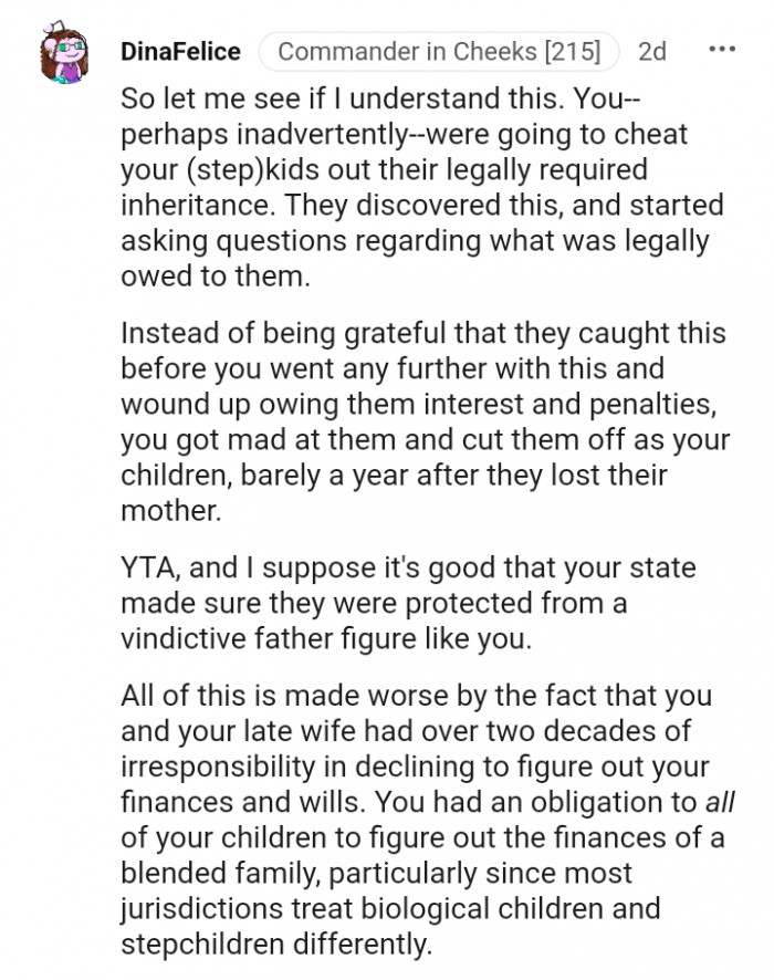 They caught this before you went any further