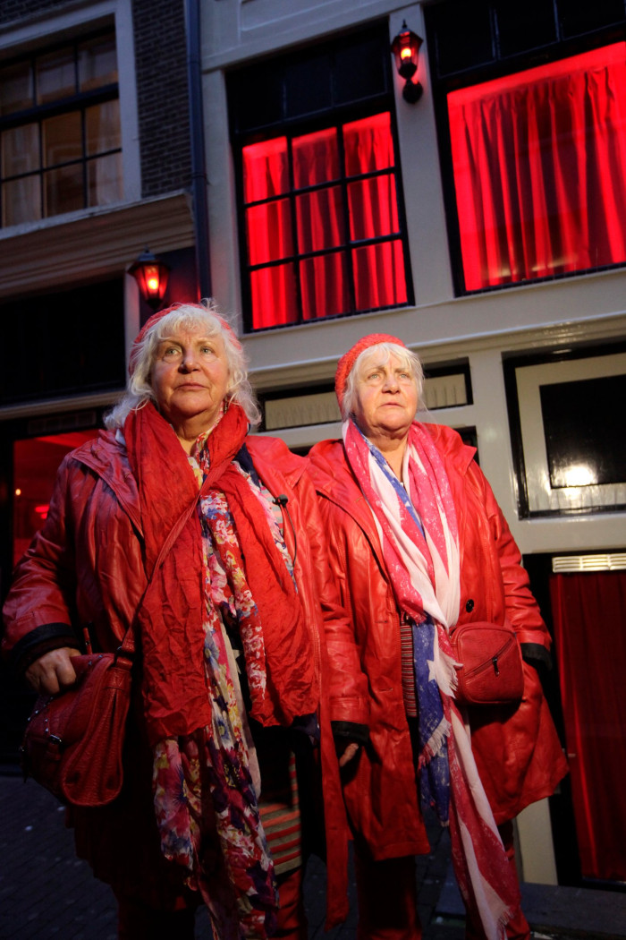 Elderly twin sisters, 83, discuss their mother’s reaction in the red light district