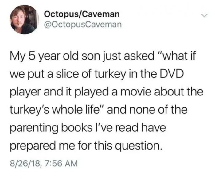 Children and their immense creativity mixed with pretty illogical logic