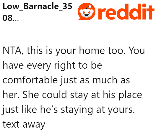 The OP has every right to complain about her roommate since it's also her house.
