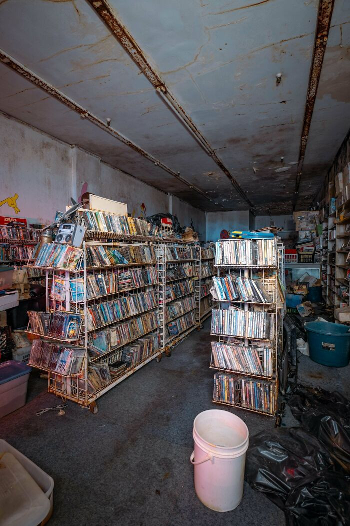 "Abandoned Game Store"