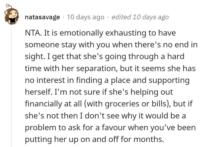 13. It's emotionally exhausting putting up with something like this that has an unsure end.