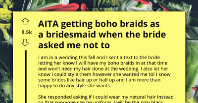 Bridesmaid’s Hairstyle Becomes A Major Issue, Nearly Derailing The Wedding