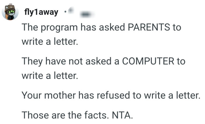 Let's head into the comments section and find out what other Redditors have to say about the story