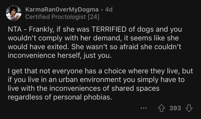 Shared spaces are for all residents and their pets.