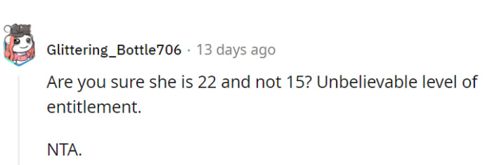 22 or 15—we'll never know.