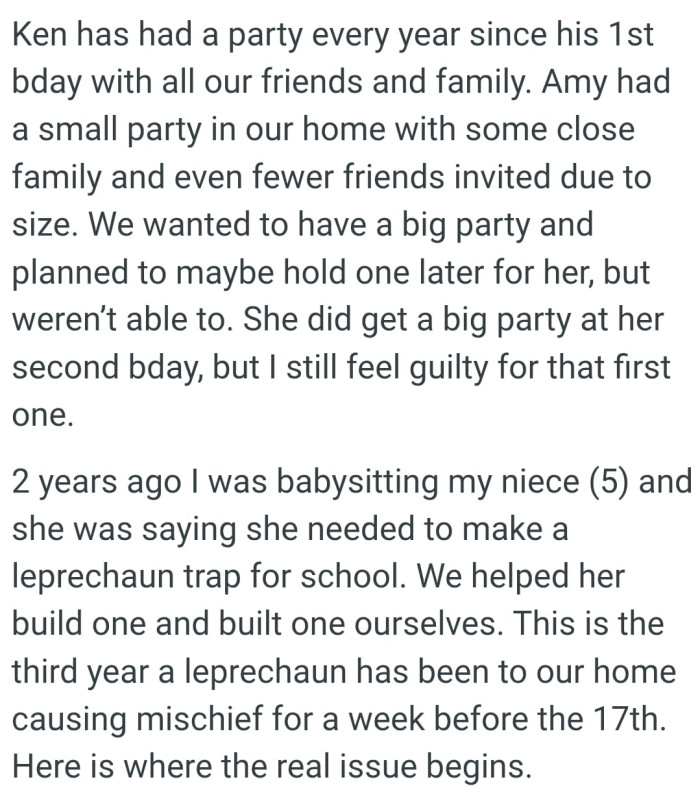 Still feeling guilty