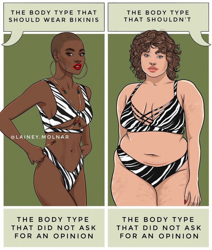 18. Both body types did not ask for your opinion
