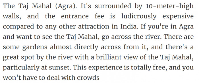 17. The Taj Mahal