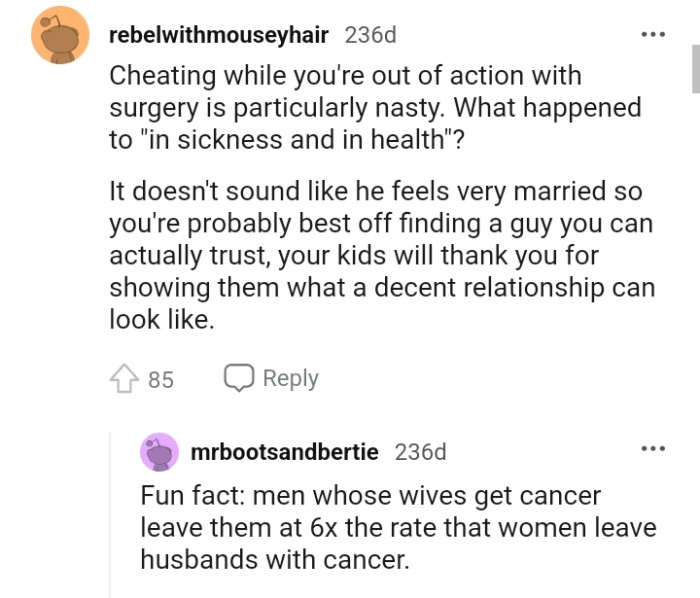 And Here Are Some of the Top Comments from Other Redditors for You to Read Through