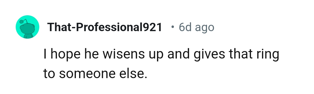 And the comments roll in...