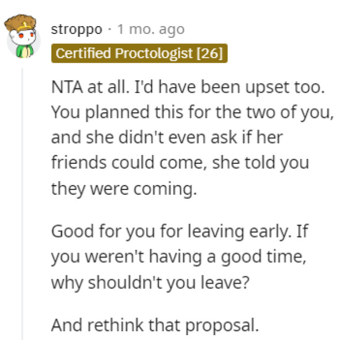 Rethinking the proposal