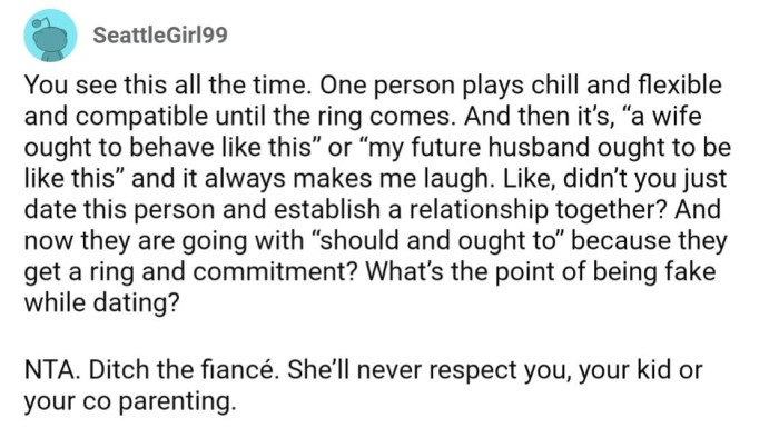 What's the point of being fake while dating?