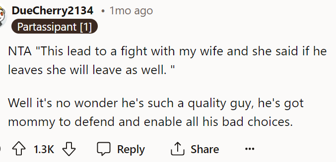 I'm pretty sure this is exactly the issue here, and that's exactly what I would tell her.