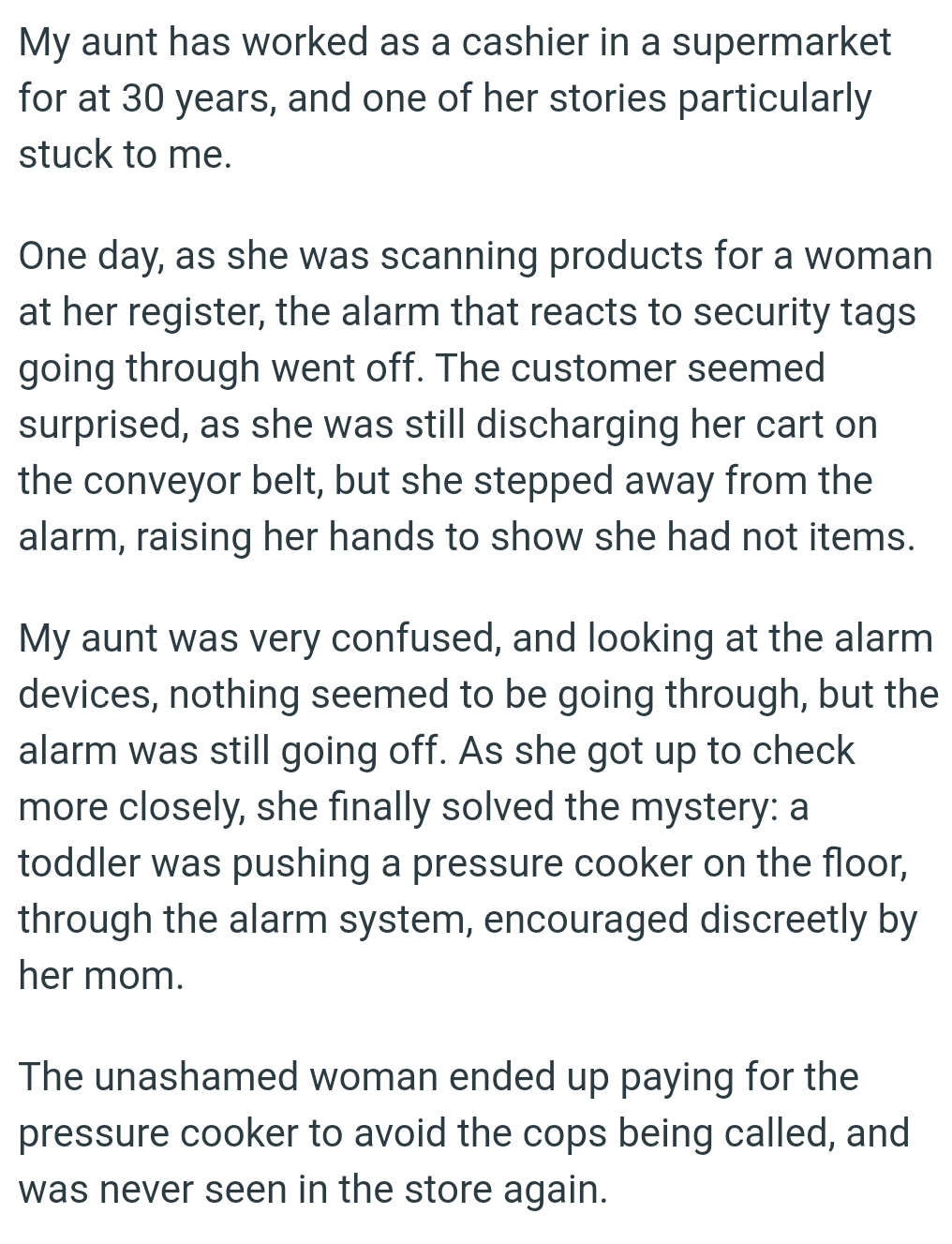 A toddler was pushing a pressure cooker on the floor