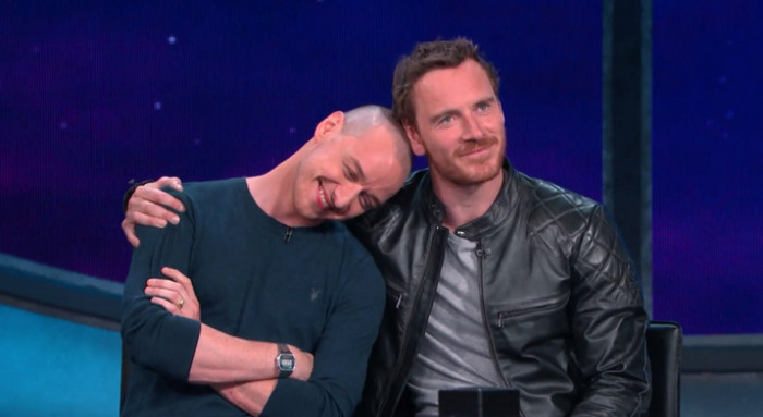 14. James McAvoy and Michael Fassbender