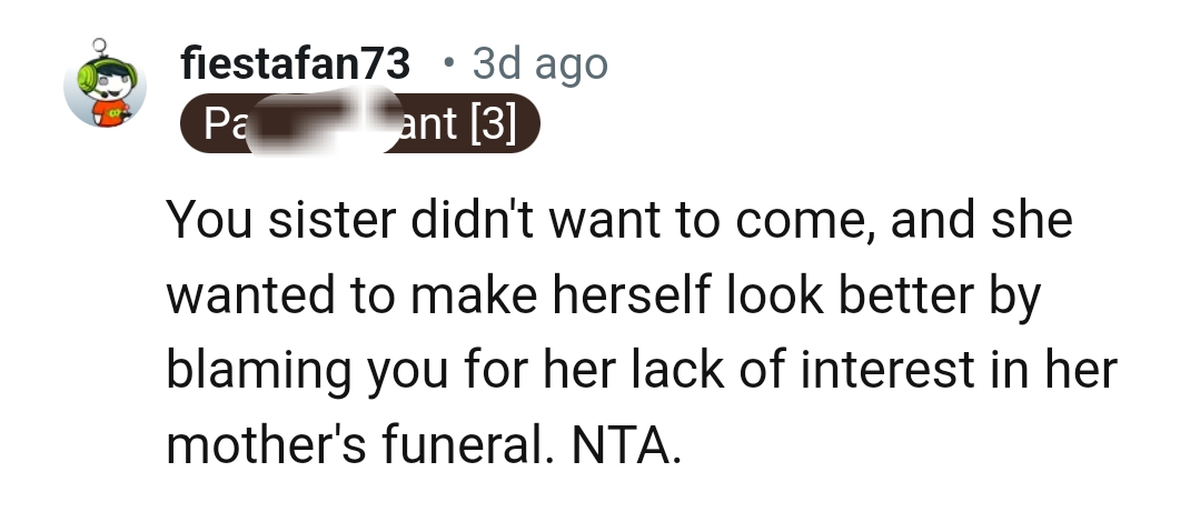 She wanted to make herself look better