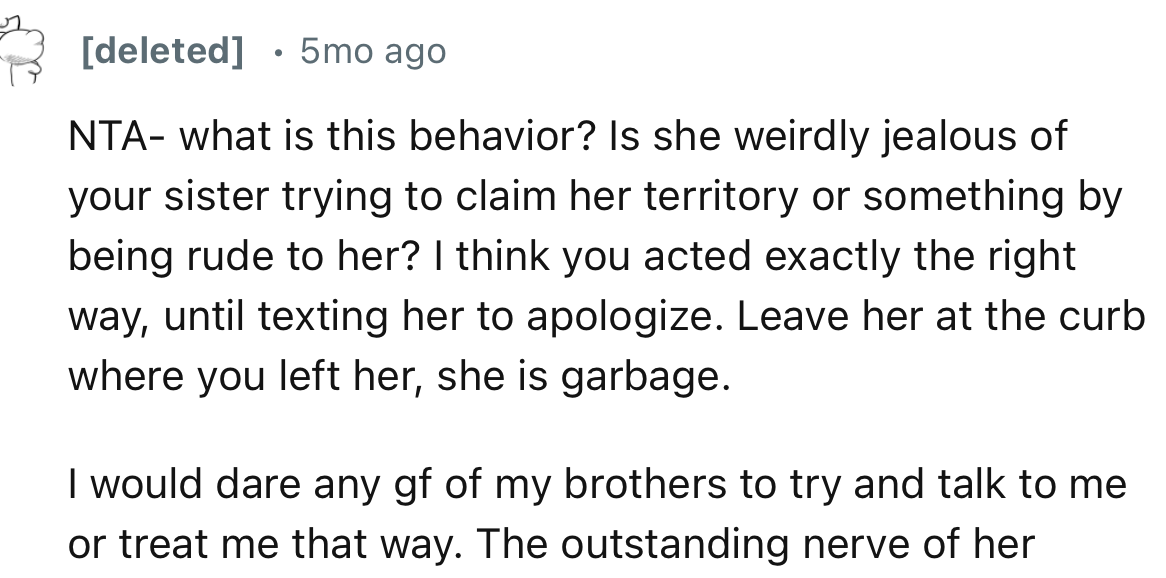 “NTA. Leave Her at the Curb Where You Left Her; She Is Garbage.”