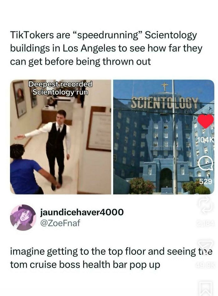 "Tom Cruise, The Ruler Of Scientology"
