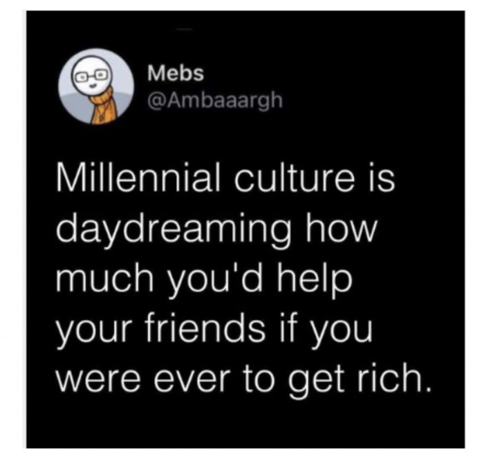 19. Because at the same time, you know how hard it is to deal with money troubles.