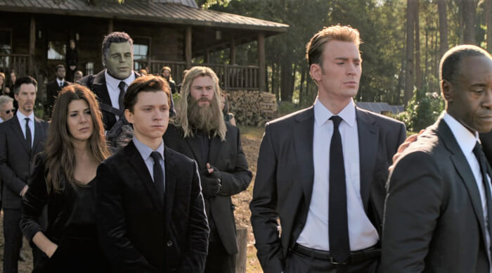 5. Tom Holland and Mark Ruffalo thought Tony's funeral was a wedding scene