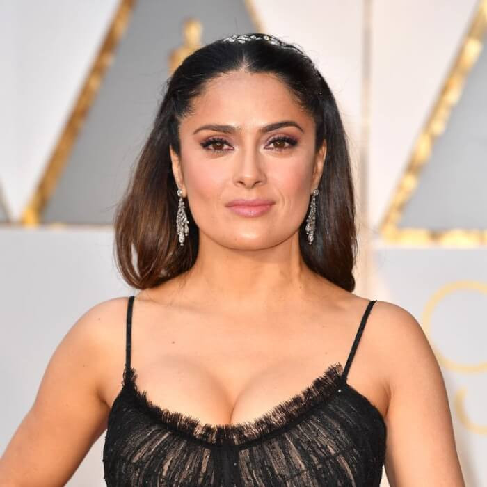 6. Salma Hayek might struggle with dyslexia, but that doesn't make her unintelligent