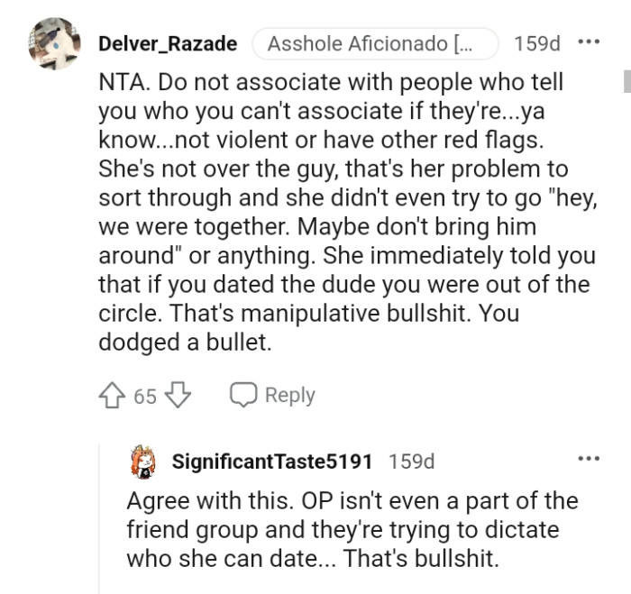 The OP dodged a bullet