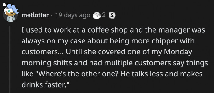 That certainly woke them up to reality