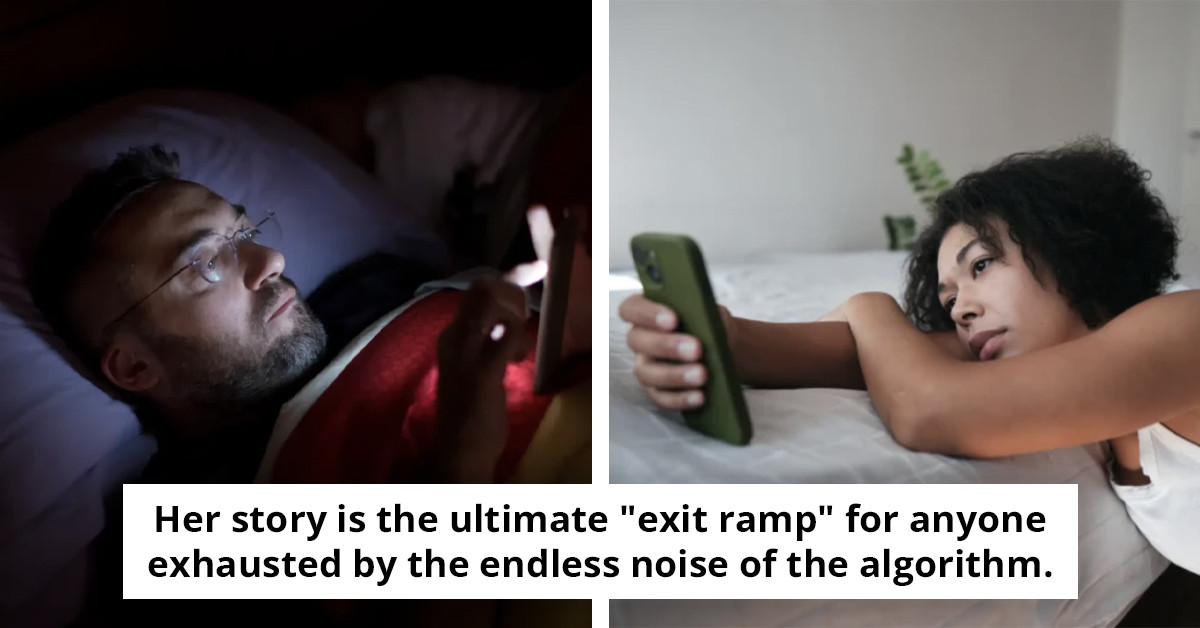 Woman Takes a 50-Day Break from 'Doomscrolling' and Shares Surprising Effects on Her Mind