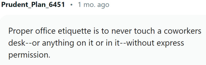 Proper office etiquette: