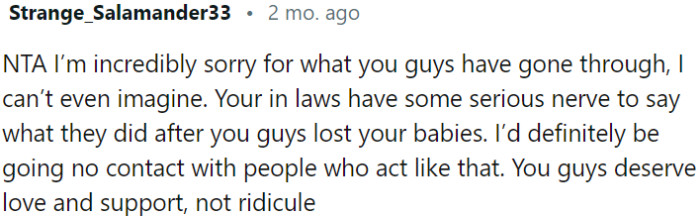 Cutting off contact with such individuals is understandable