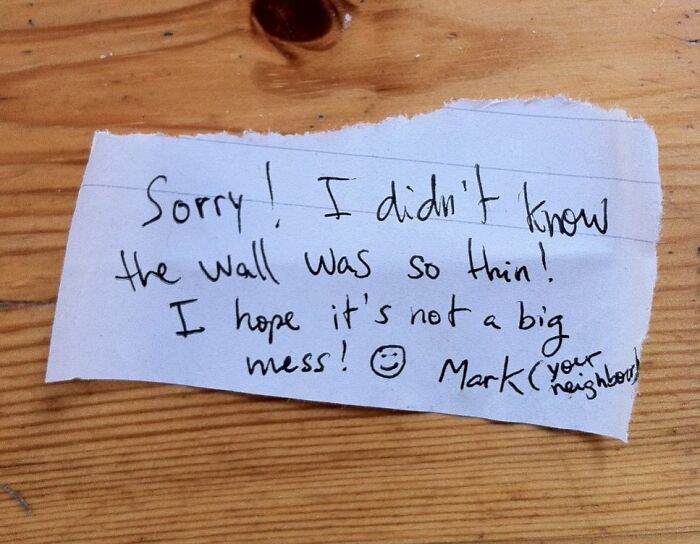 "Found This In A Hole In My Wall A Few Years Ago"