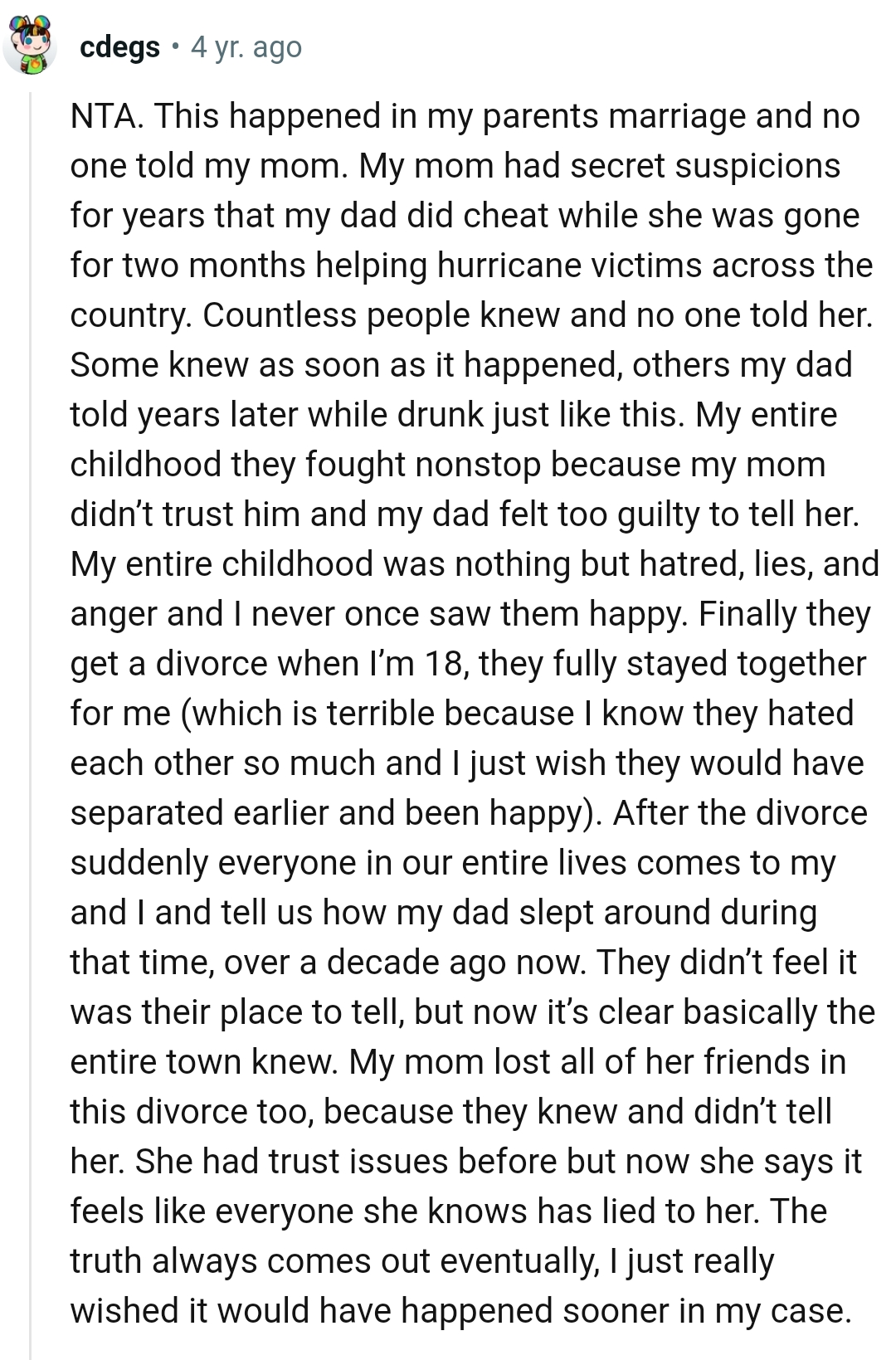 This Redditor Has a Similar Story to Share