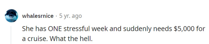 Don't we all want that? LOL!