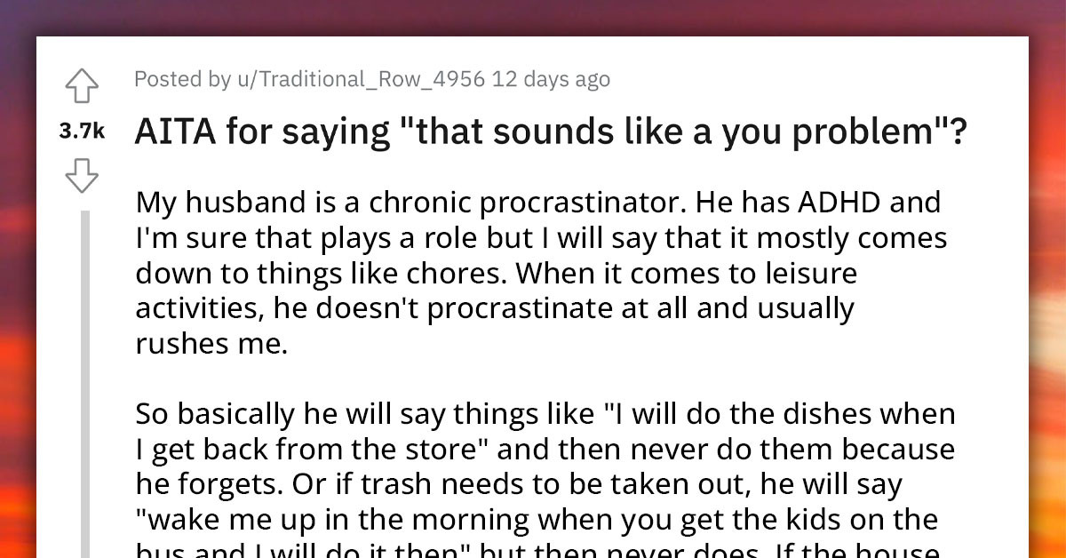 Pregnant Woman Expects Help From Her Husband Who Has ADHD, But He Fails Her Time After Time