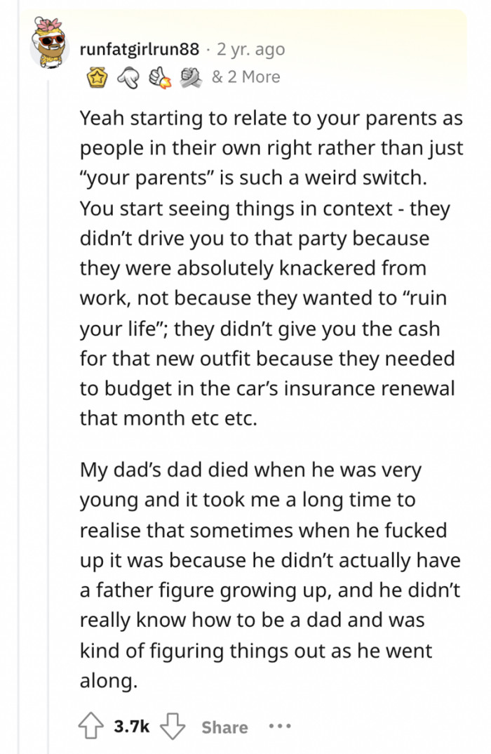 #3 Like understanding Squidward's moods and views.