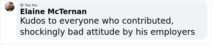 It's heartwarming to think that at least his team tried to make his day special.