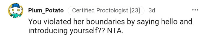 Anything wrong with saying 'Hello' to someone?