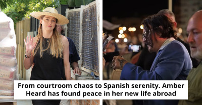 Amber Heard’s New ‘Incognito’ Life In Spain Gets Rudely Disrupted By Johnny Depp’s Surprise Arrival