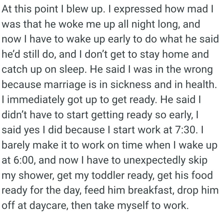 In sickness and in health